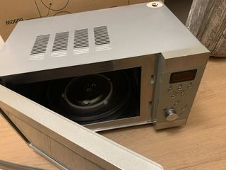 Microondas plateado