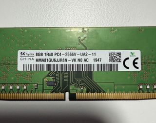Memoria RAM SK hynix 8GB DDR4 2666MHz