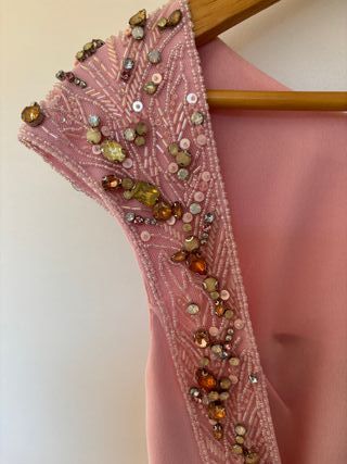 Vestido Rosa Clara largo