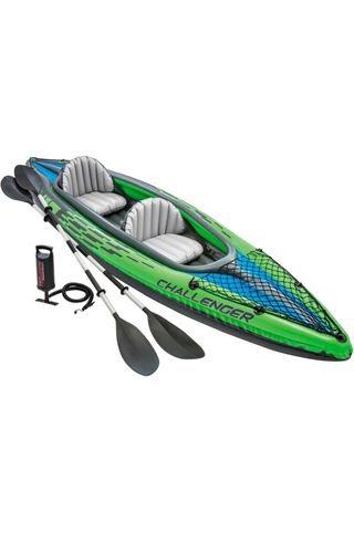 Intex 68306 - Kayak Hinchable Challenger k2 & 2 Remo - 351 x 76 x 38 cm