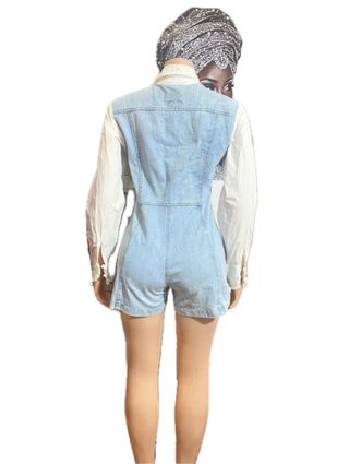 Mono vaquero con volantes