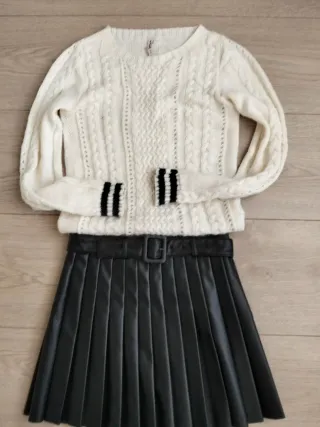 Conjunto Falda y Jersey Talla XS