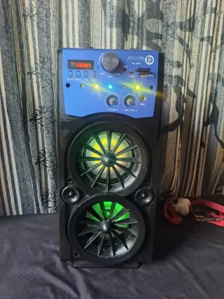 Altavoz Bluetooth Pyle Negro/Azul