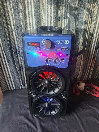 Altavoz Bluetooth Pyle Negro/Azul