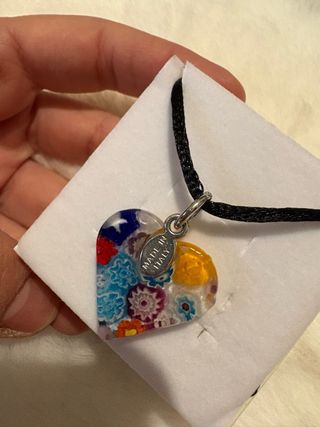Collana Murano Cuore Made in Italy
