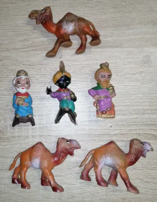 Belén Reyes Magos Niños Cabezones