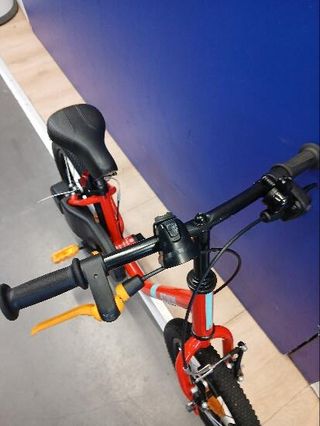 Bicicleta Niños 14" 3-5 Años 2 en 1 Discover 500 Rojo