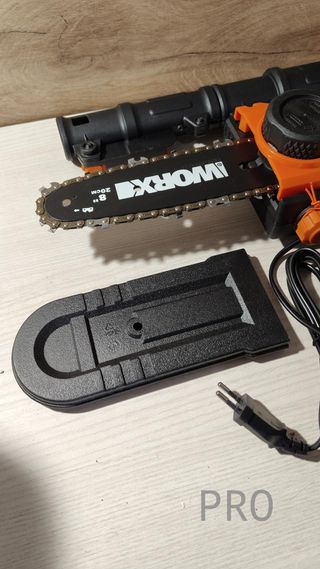 Sierra de Cadena, Color Negro, 20 cm WORX WG349E