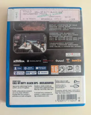 Call of Duty: Black Ops Declassified PS Vita