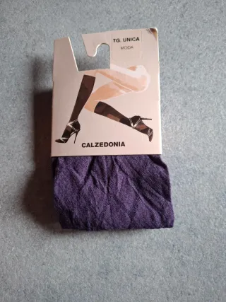 Set 2 gambaletti alti Calzedonia disegno maculato