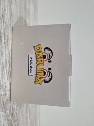 Taza Daruma Roja y Amarilla