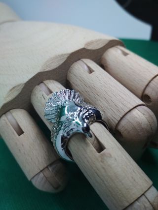 Anello Argento Aquila Misura 7