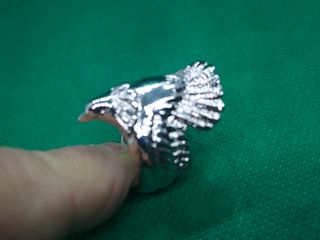 Anello Argento Aquila Misura 7