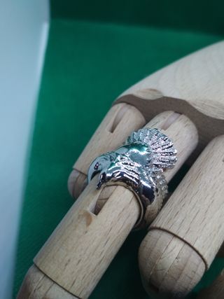 Anello Argento Aquila Misura 7