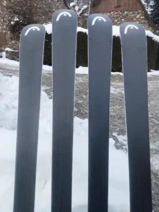 2 Pares de Esquís HEAD con Fijaciones