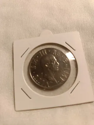 Moneta 1936 due lire