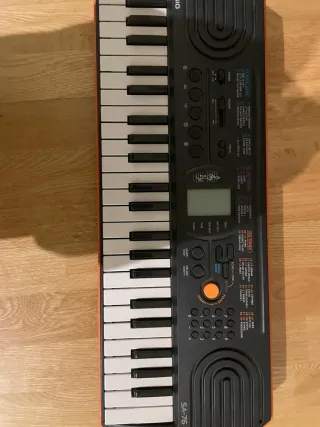 Teclado Casio SA-76 Electrónico 44 Teclas