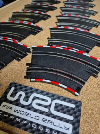 Lote curvas slot Ninco WRC