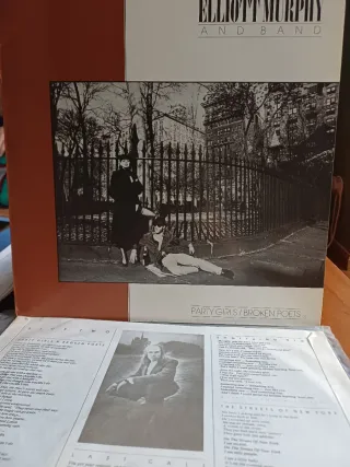 Vinilo Elliott Murphy Party Girls/Broken Poets.