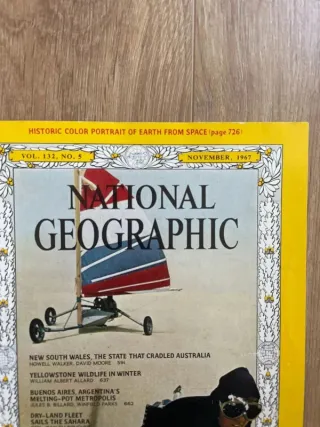 National Geographic Nov 1967 Vintage Cover