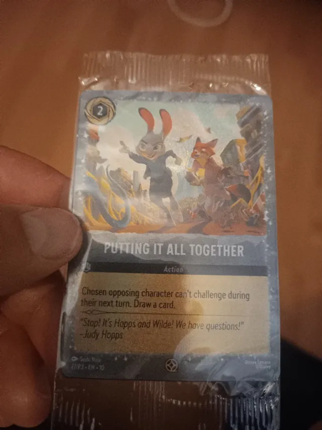 Carta Colección Disney Lorcana - Putting It All To