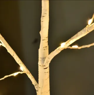 Árbol con luces