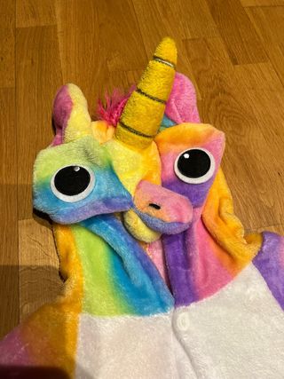 Disfraz/Pijama Unicornio Arcoíris