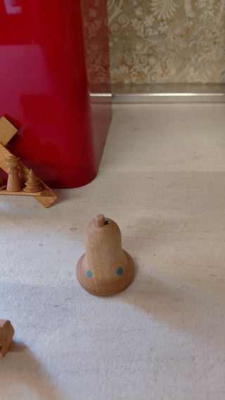 Set 4 Addobbi Natalizi Legno