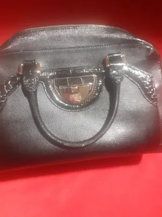 Borsa Cavalli Class nera lucida