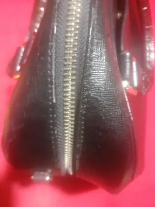 Borsa Cavalli Class nera lucida