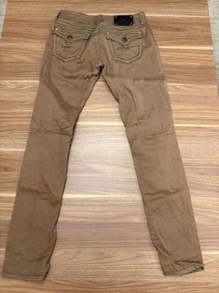 Pantalones Miss Me Marrones Slim