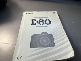 Cámara Nikon D80 seminueva