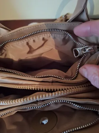 Bolso Bimba y Lola Beige Nuevo