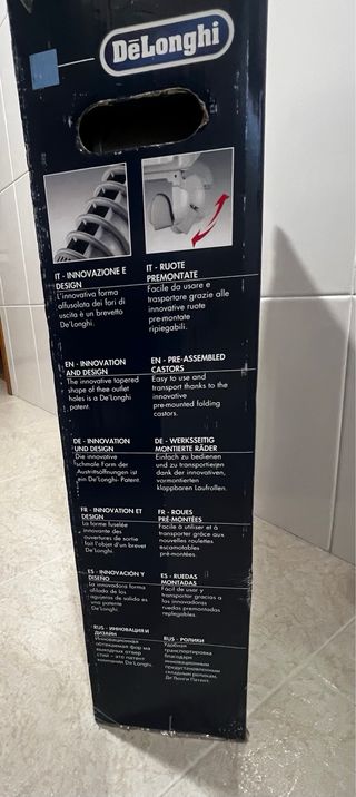 Radiador eléctrico de aceite gris