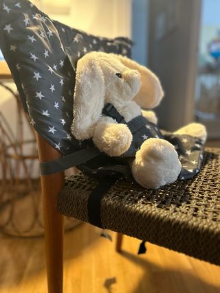 Trona portátil de viaje ajustable