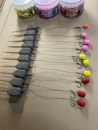 Bolsas PVA listas para pesca