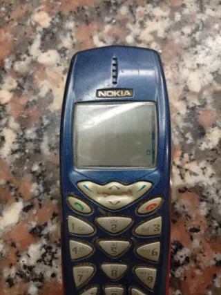 Teléfono Móvil Nokia Azul y Naranja