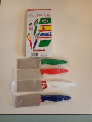 Set 4 Coltelli Pizza Brandani
