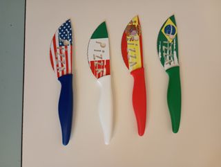 Set 4 Coltelli Pizza Brandani