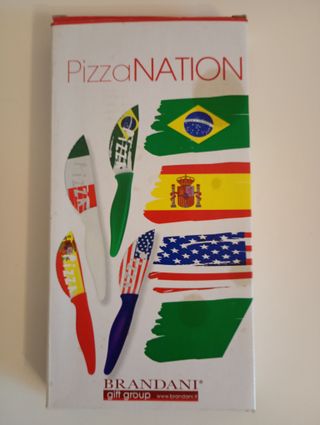 Set 4 Coltelli Pizza Brandani