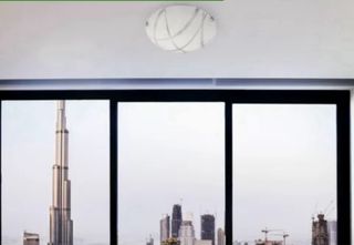 Plafón INSPIRE Cefalu Metal Cristal