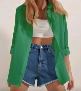 Camisa estilo oversized para mujer