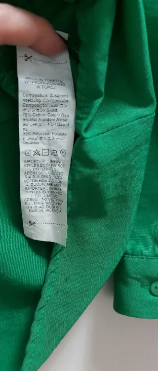 Camisa estilo oversized para mujer