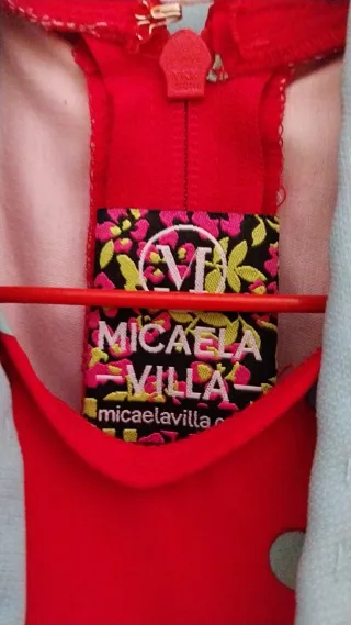 Traje Flamenca Niña Micaela Talla XS