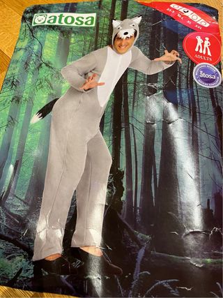 Disfraz Lobo Adulto Talla Única Atosa.