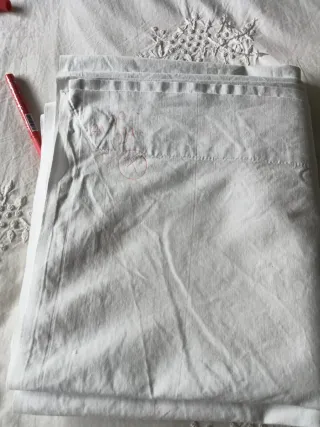 Sábanas antiguas de tela