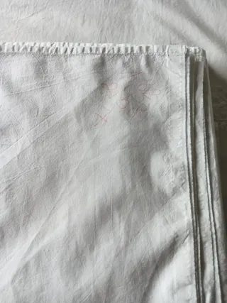 Sábanas antiguas de tela