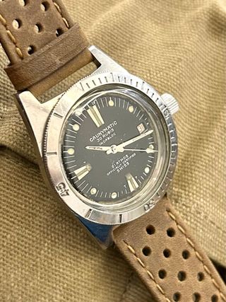 Reloj Cauny Skin Diver Automático 30 Rubis