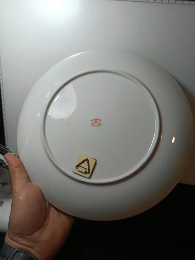 Plato Porcelana Japonesa Satsuma