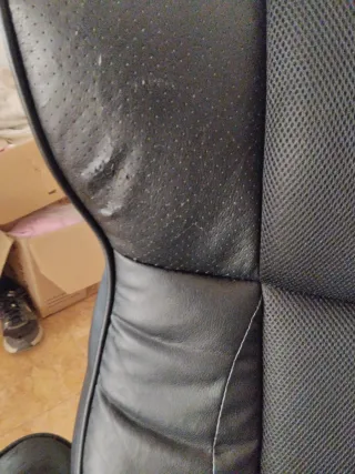 Sillón Relax Negro polipiel